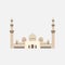 Sheikh Zayed Grand Mosque. Flat icon