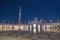 Sheikh Zayed Mosque illuminated at night