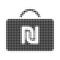 Shekel Case Halftone Dotted Icon