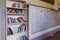 Shelf of books for sharing; book swap corner at an HDB residential block at Bishan town, spread joy of reading