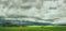 Shelfcloud over Czech countryside