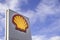 Shell Oil and Gas industry sign