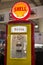 Shell Vintage Red and Brilliant Gasoline Pump