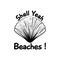 Shell Yeah Beaches, Funny Typography Quote Design