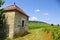 Shelter in the middle of the Burgundian vineyards