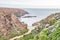 Sheltered boat launch site at Strandfontein