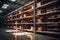 Shelves at Warehouse, Generative AI