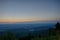 Shenandoah National Park after sunset