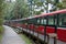 Shenmu railway station in Alishan National Scenic Area, Chiayi County, Taiwan. Alishan