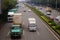 Shenzhen 107 National Highway Baoan section traffic landscape