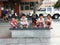 Shenzhen, China: little girls are playing, interesting scenes