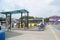 Shenzhen, China: Nantou checkpoint auto transfer station