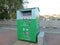 Shenzhen, China: old clothes recycling box to help people in need