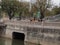 Shenzhen, China: people fishing and leisure by the river