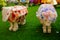 Shenzhen, China: Pop Art Painting sheep Exhibition