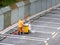 Shenzhen, China: street sweepers clean up the environment to prevent the new coronavirus pneumonia