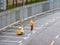 Shenzhen, China: street sweepers clean up the environment to prevent the new coronavirus pneumonia