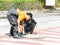 Shenzhen, China: urban sewer dredge workers