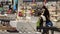 Shenzhen, China: young women shopping for shoes in shoe stores