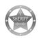 Sheriff abstract badge