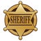 Sheriff Badge Icon