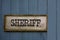 Sheriff sign