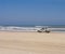 A Sheriffs car at the Outer Banks.