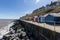 Sheringham Norfolk, United Kingdom beach huts by the sea