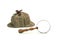 Sherlock Holmes Deerstalker Cap And Vintage Magnifying Glass Iso