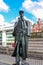 Sherlock Holmes statue on Baker street, London, UK