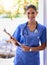 Shes fully committed to delivering quality healthcare. Portrait of a young medical practitioner holding a clipboard in a