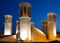 Shesh Badgiri Reservoir of Yazd With Six Windcatchers