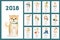 Shiba dogs calendar.