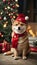 Shiba Inu\'s Festive Euphoria: Merry Christmas Magic, Adorable Scenes, and Heartwarming Canine Joy.