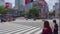 Shibuya Crossing in day time  time-lapse