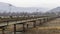 The Shiekh Zayed bin Sultan Al Nahyan Bridge Swat valley side angle view