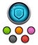 Shield button icon