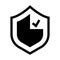 Shield Crest Vector Icon, Shield Check Mark Sign, Approved Protection For Your Business, Application, Website, Secured Icon,