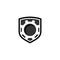 Shield Gear vector Logo Template Illustration Design. Vector EPS 10