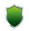 shield guard green protection icon