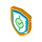 Shield Guard Protection Approved Mark isometric icon