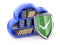 Shield protects the database cloud computing