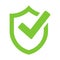 Shield security tick icon