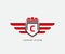 Shield Wing C Letter Icon Design, Automotive Icon Concept