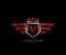 Shield Wing Letter V Icon Design, Automotive Icon Concept