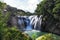 Shifen waterfall in taiwan