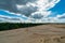 Shifting sand dune at former military training area Jueterbog