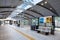 Shimbashi station, platform for Yurikamome monorail line