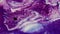 Shimmering paint background liquid purple white