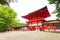 Shimogamo Shrine Angled Main Front Entrance Door H